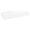 vidaXL Coussin de sommeil 70 x 36 x 13 cm Moyen Blanc