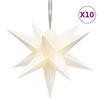 vidaXL Lumi&egrave;re de No&euml;l 10 LED blanc 10 cm