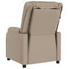 vidaXL Fauteuil de massage Cappuccino Similicuir