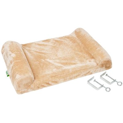 Kerbl Lit de rebord de fenêtre pour chats Beige 36 x 56 cm 82656