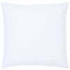 vidaXL Coussins imprimés à film lot de 2 Blanc et doré 40x40 cm Coton