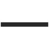 vidaXL Pieds de meuble 2 pcs Noir 43,6 x 4 x 10 mm Fer