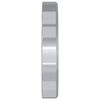 vidaXL Rondelle ressort 2 pcs Blanc 13 x 1 mm Fer
