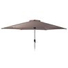 ProGarden Parasol de jardin Mardi 270 cm taupe