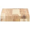vidaXL &Eacute;tag&egrave;re flottante 40x20x4 cm bois d'acacia massif non trait&eacute;