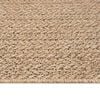 vidaXL Tapis ZIZUR beige 160x230 cm aspect de jute int&eacute;rieur ext&eacute;rieur