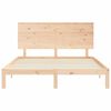 vidaXL Cadre de lit sans matelas 160x200 cm bois massif de pin