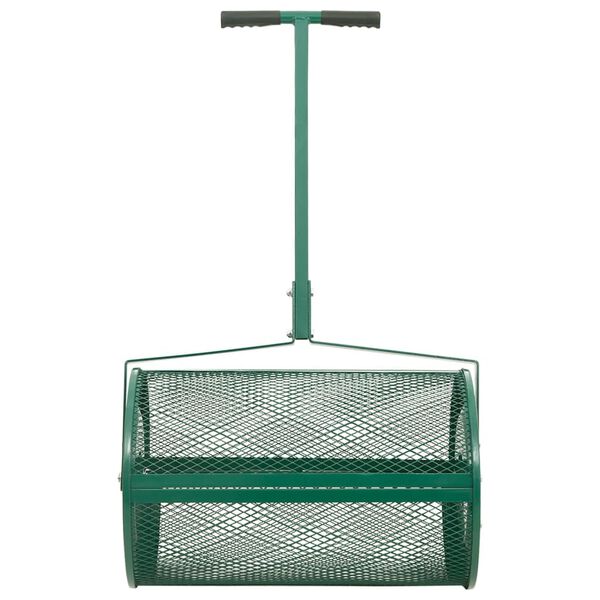 vidaXL &Eacute;pandeur de compost vert &Oslash;40x60 cm acier