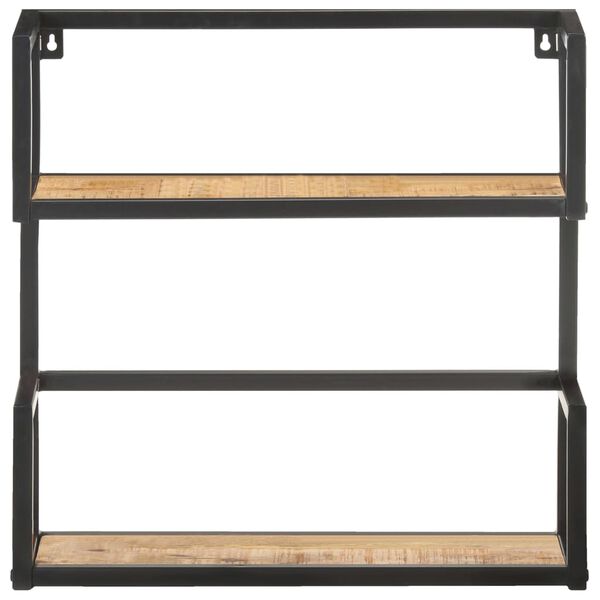 vidaXL &Eacute;tag&egrave;re murale 80x20x60 cm Bois de manguier brut
