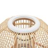 vidaXL Bougeoir debout Bambou Naturel