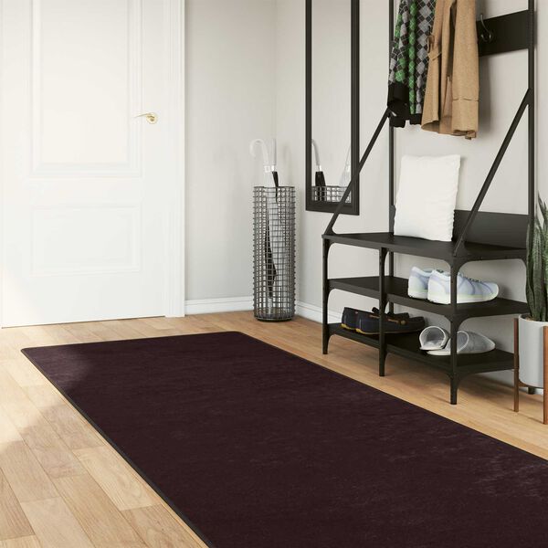 vidaXL Coureur de Tapis MARSA Anthracite 400 x 100 cm Polyester et PVC
