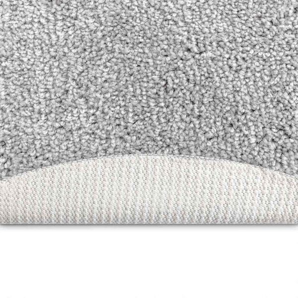 vidaXL Tapis Shaggy Anti-d&eacute;rapant Gris 160 x 160 cm PP