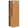 vidaXL Armoire suspendue Riga Bois Ancien 30 x 29,5 x 100 cm