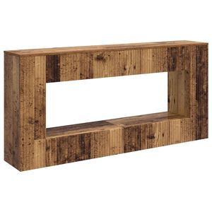vidaXL Table console Bois ancien 155 x 29 x 74 cm Bois d&rsquo;ing&eacute;nierie