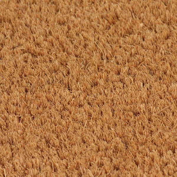 vidaXL Paillasson 2 pcs Fibre de coco 24 mm 40 x 60 cm Naturel