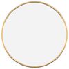 vidaXL Miroir mural Dor&eacute; &Oslash; 30 cm Rond