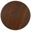 vidaXL Table de bistro Marron foncé 40 cm MDF