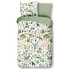 Good Morning Housse de couette enfant JUNGLE 140x200/220cm Multicolore