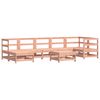 vidaXL Salon de jardin 8 pcs bois massif douglas