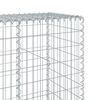 vidaXL Panier gabion avec couvercle 200x50x200 cm fer galvanis&eacute;