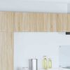 vidaXL Armoire suspendue 2 pcs Ch&ecirc;ne Sonoma et Blanc 50 x 31 x 40 cm