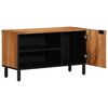 vidaXL Meuble TV Marron 80 x 33 x 46 cm Bois de mangue massif