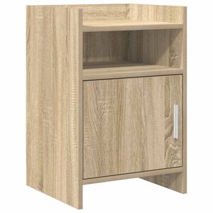 vidaXL Tables de chevet Ch&ecirc;ne Sonoma 40 x 36 x 60 cm Bois d'ing&eacute;nierie