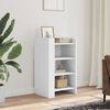 vidaXL Buffet blanc 45x35x75 cm bois d'ingénierie