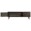vidaXL Meuble TV Bois de manguier massif 140 x 30 x 45 cm