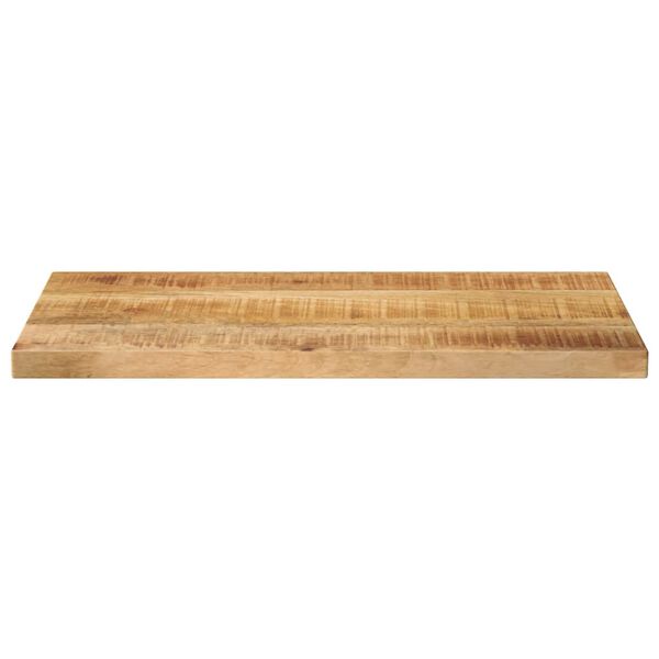 vidaXL Dessus de table rectangulaire bois massif de manguier brut