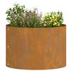 vidaXL Cache-pot de jardin Marron 30 x 30 x 20 cm