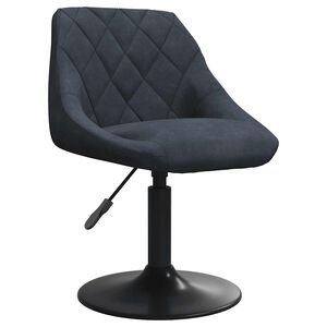 vidaXL Tabouret de bar Gris fonc&eacute; Velours