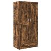 vidaXL Garde-robe Ch&ecirc;ne fum&eacute; 82,5x51,5x180 cm Bois d'ing&eacute;nierie