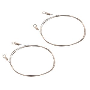 vidaXL Fils de coupe pour cutter &agrave; mousse 2 pcs 137 cm
