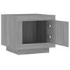 vidaXL Table basse sonoma gris 51x50x45 cm bois d'ing&eacute;nierie