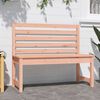 vidaXL Banc de jardin 109 cm bois massif de douglas