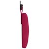 vidaXL T&ecirc;te de lit suspendue Bordeaux 210 x 55 x 7 cm Velours