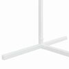vidaXL Arche de mariage Blanc 150 x 49,5 x 200 cm Acier