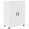 vidaXL Ensemble de mobilier de salle de bain Montage mural 4 pcs Blanc