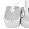vidaXL R&eacute;servoir d'eau portable avec adaptateur 24 L gris