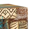 vidaXL Buffet sculpt&eacute; &agrave; la main 60x30x75cm Bois de r&eacute;cup&eacute;ration massif
