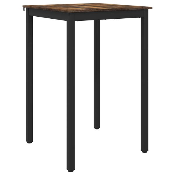 vidaXL Table de salle &agrave; manger / Table de repas Bois d'ing&eacute;nierie