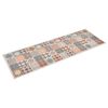 vidaXL Tapis de cuisine lavable Couleur mosa&iuml;que 45x150 cm