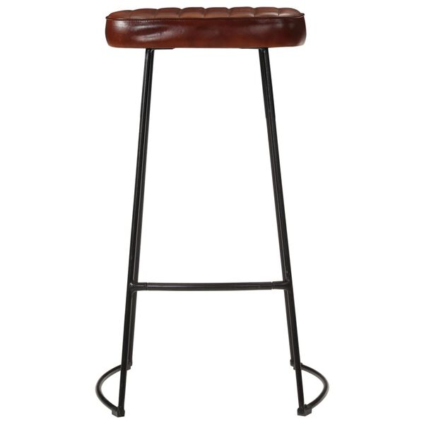vidaXL Ensemble de bar 7 pcs bois de manguier brut massif et m&eacute;tal