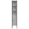 vidaXL Armoire de salle de bain sonoma gris bois d'ing&eacute;nierie