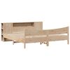 vidaXL Cadre de lit sans matelas 180x200 cm bois massif de pin