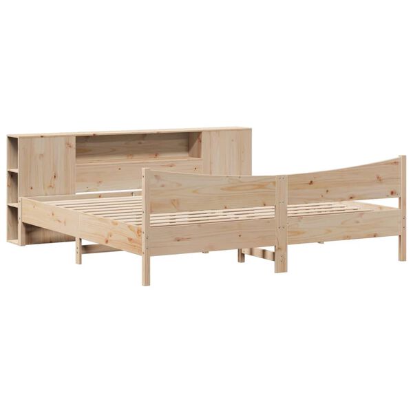 vidaXL Cadre de lit sans matelas 180x200 cm bois massif de pin