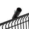 vidaXL T&ecirc;te de fourche avec 14 dents noir acier