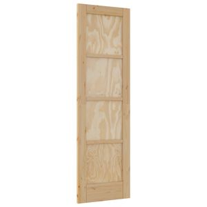 vidaXL Porte int&eacute;rieure 61 x 198,5 cm Contreplaqu&eacute; Naturel