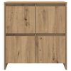 vidaXL Buffet Ch&ecirc;ne artisanal 70 x 41 x 75 cm Bois d'ing&eacute;nierie